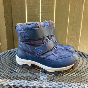 Ubfen Kids Blue Winter Snow Boots